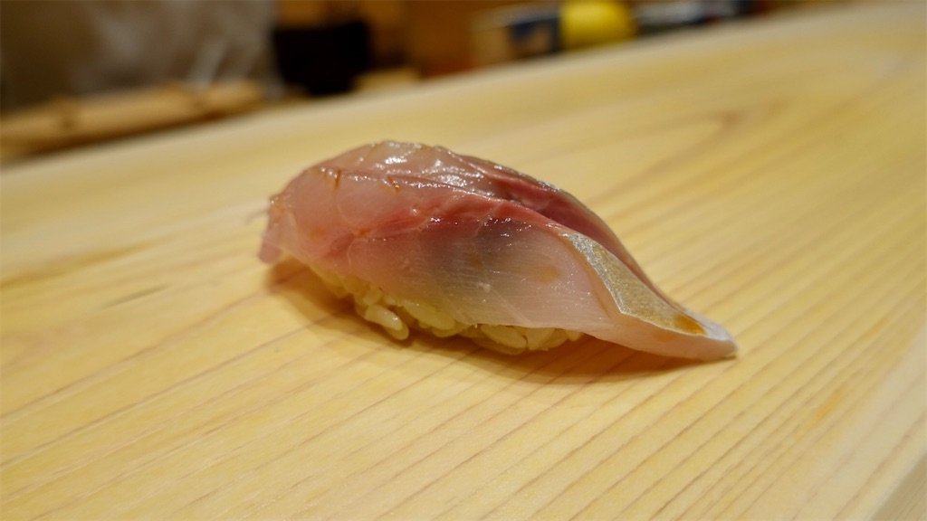 銀座 佐たけ 鯵