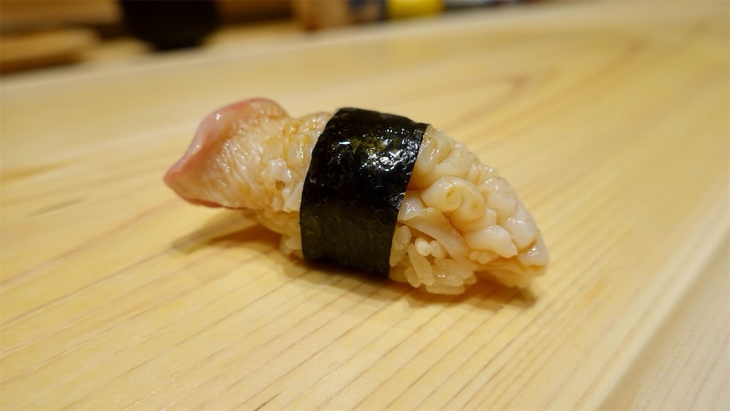 銀座 佐たけ ホッキ貝