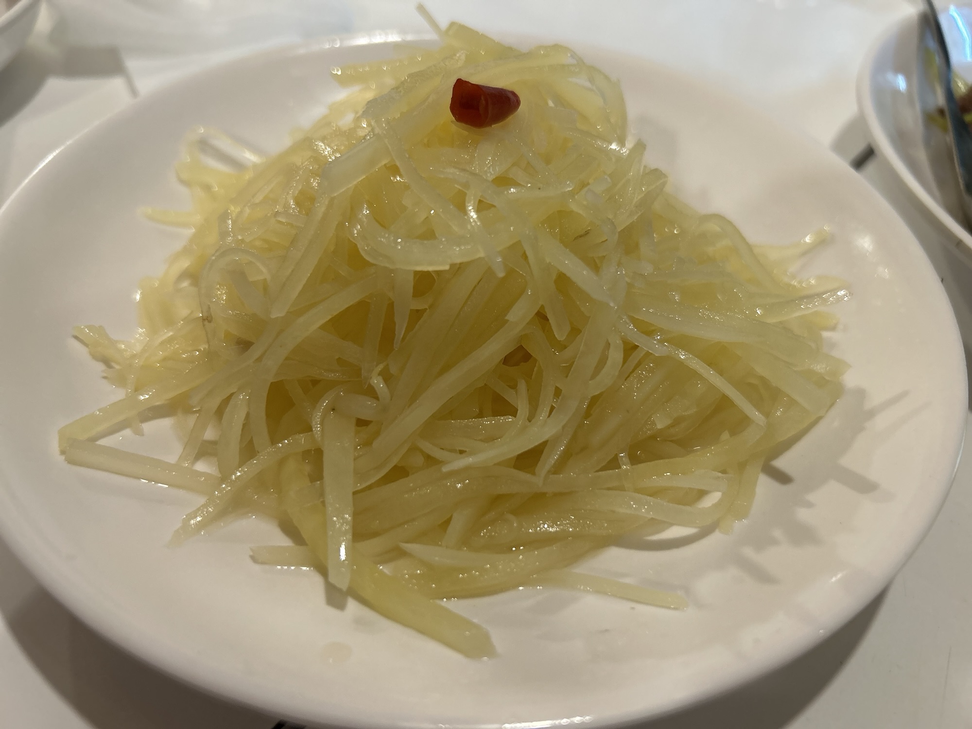 神田 味坊 ジャガイモの冷菜