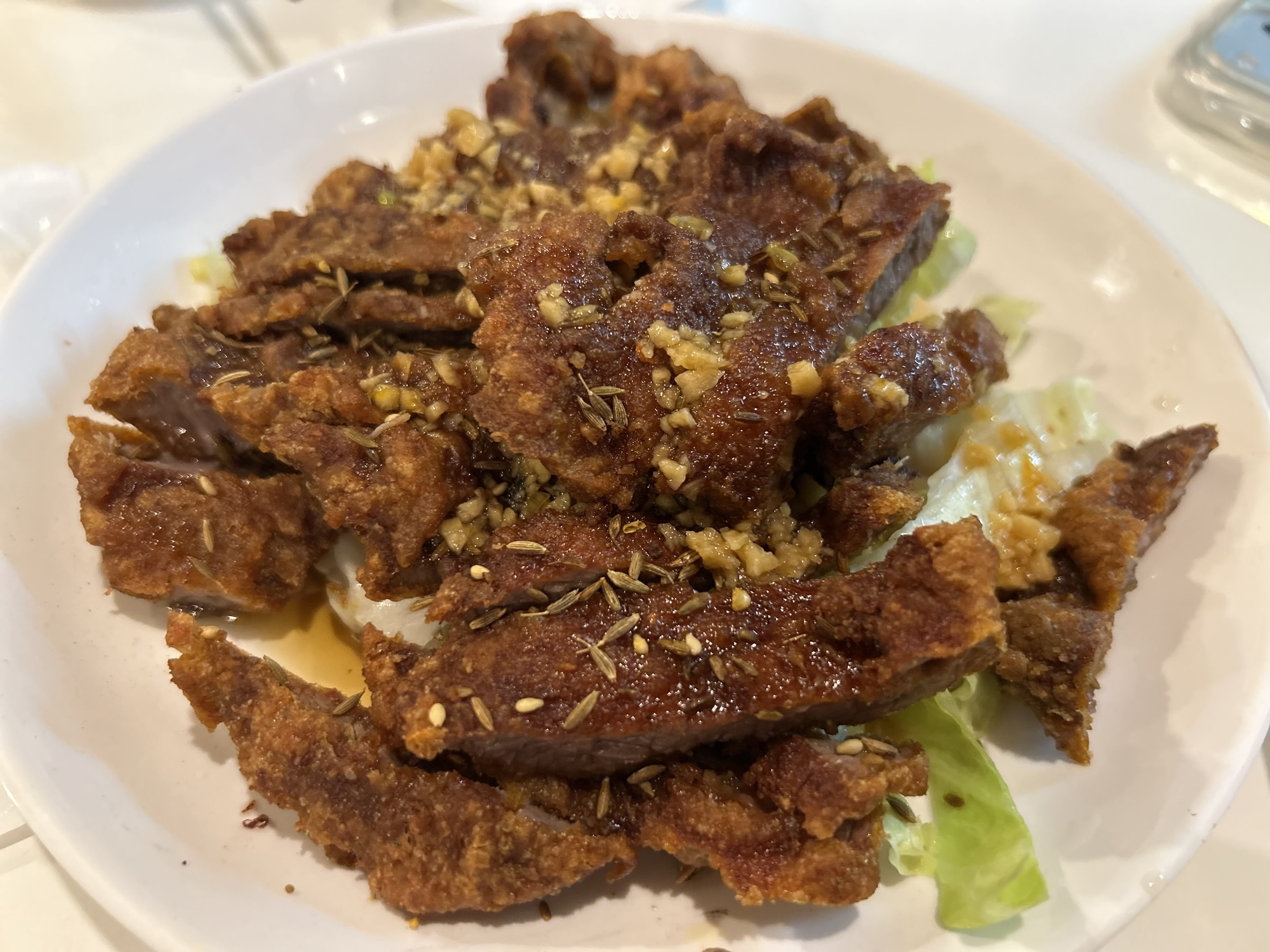 神田 味坊 油淋羊