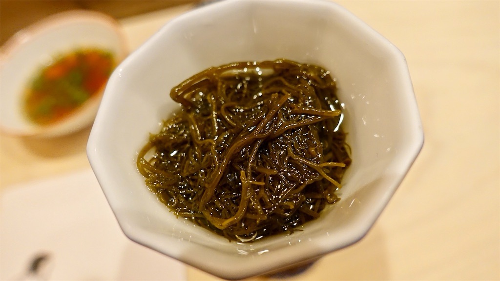 恵比寿 鮨 来主 岩モズク