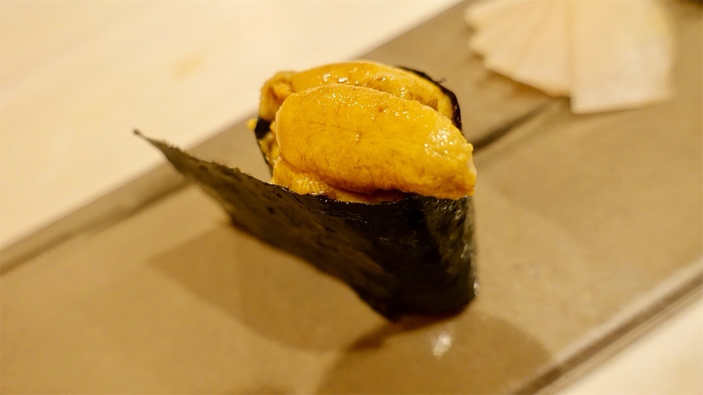 恵比寿 鮨 来主 ムラサキウニ