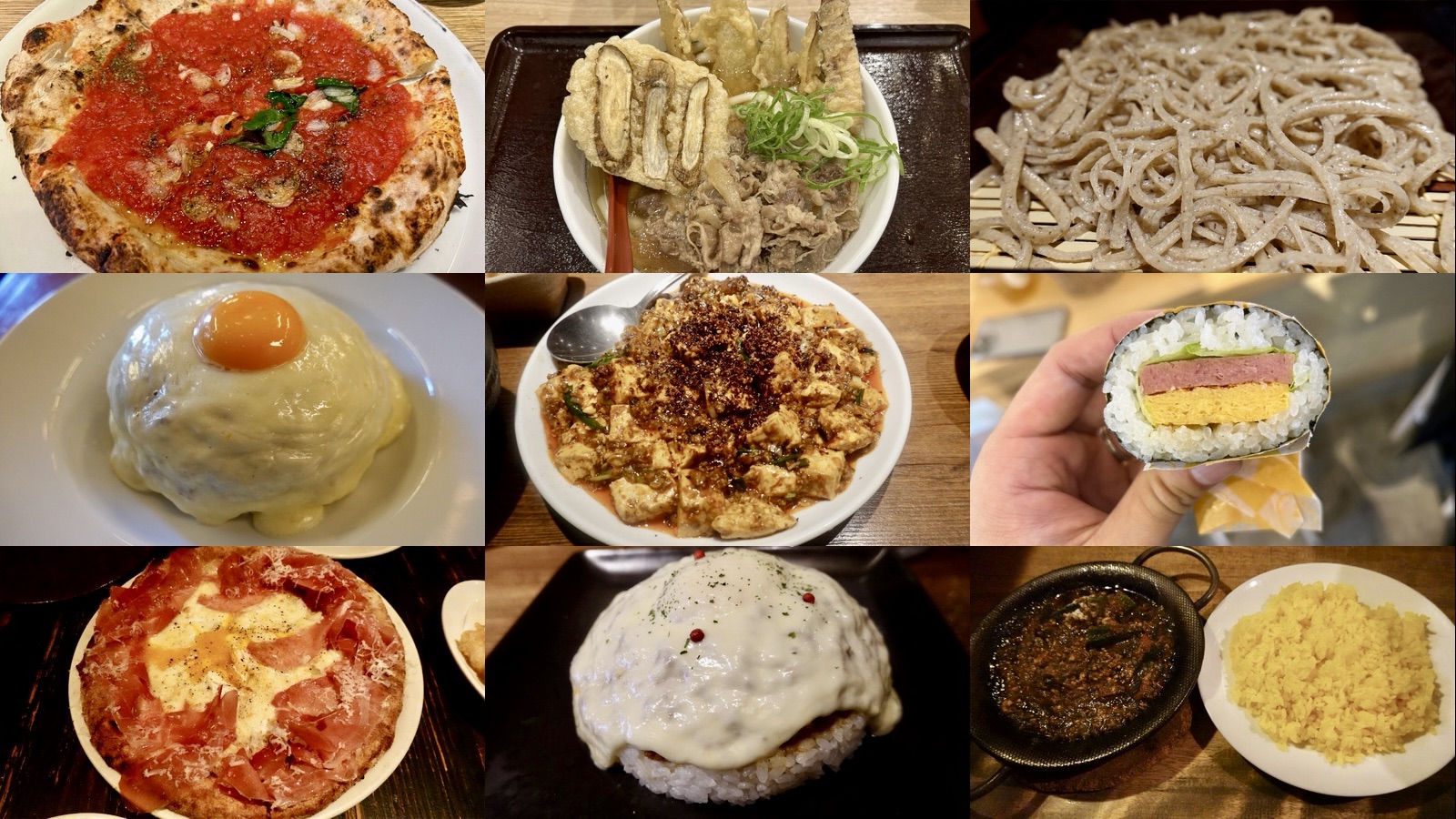 原宿 絶対外さないランチまとめ コラージュ写真