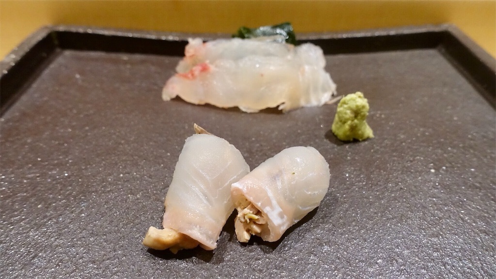 外苑前 すし陸 ホシガレイ 真鯛