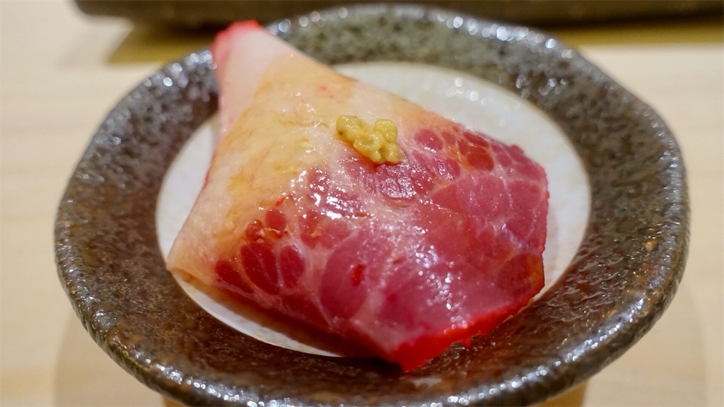外苑前 すし陸 鯨ベーコン