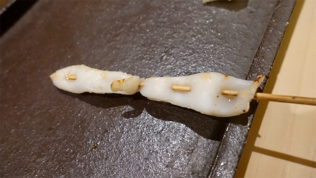 外苑前 すし陸 アオリイカのエンペラ