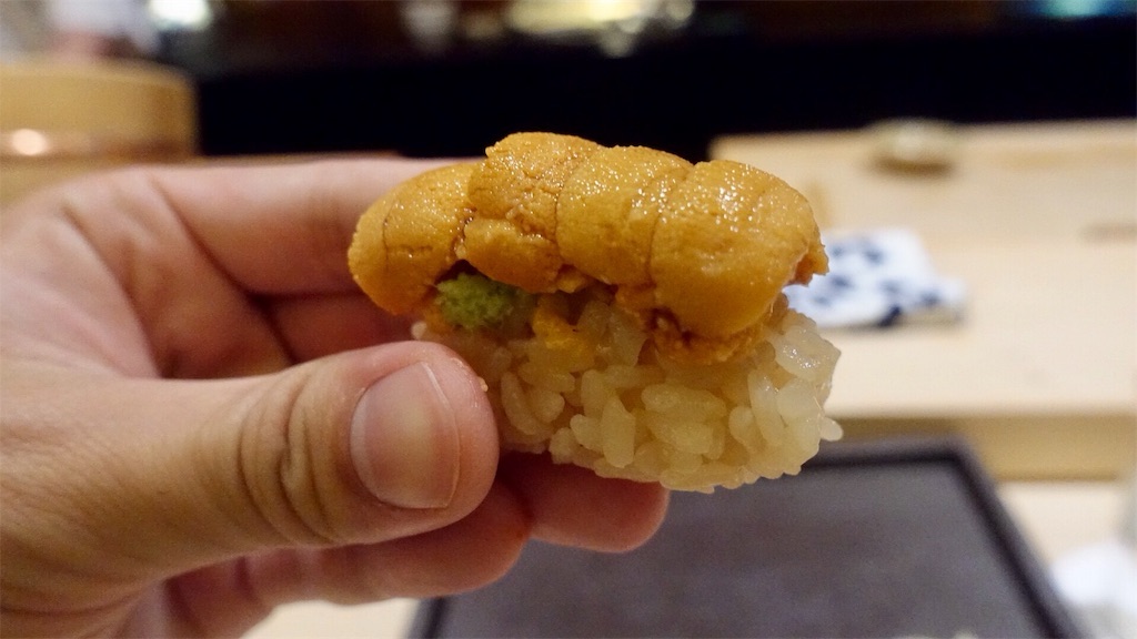 外苑前 すし陸 バフンウニ