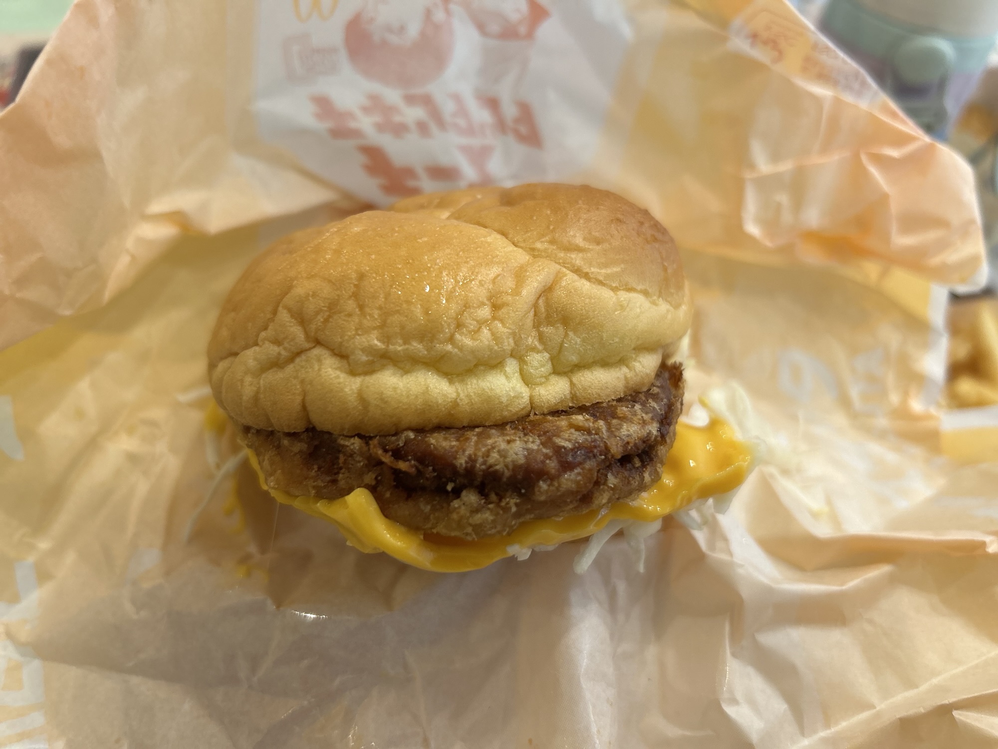 マクドナルド チーズチキンタツタ