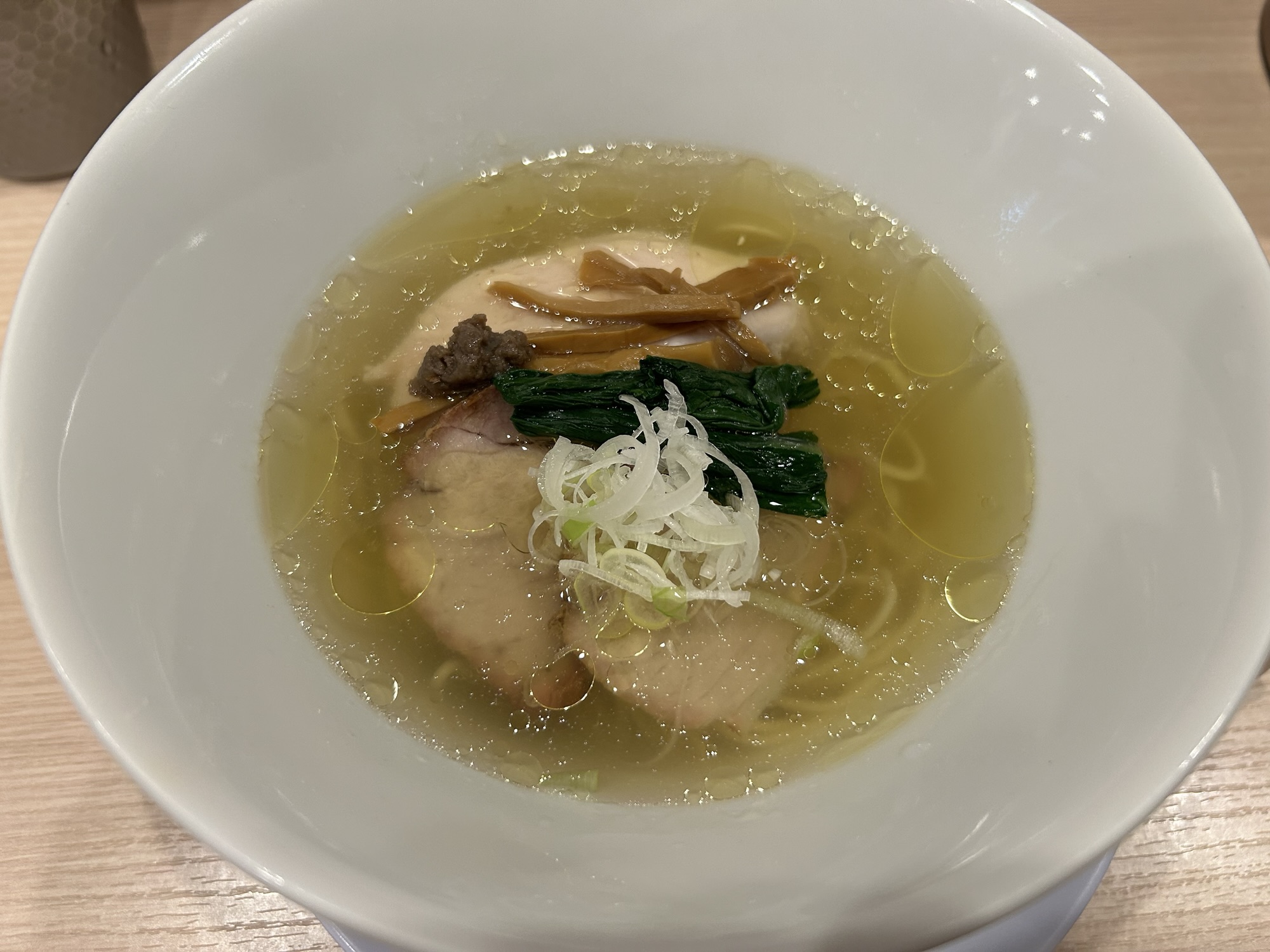 高円寺 中華蕎麦 一心 塩中華そば