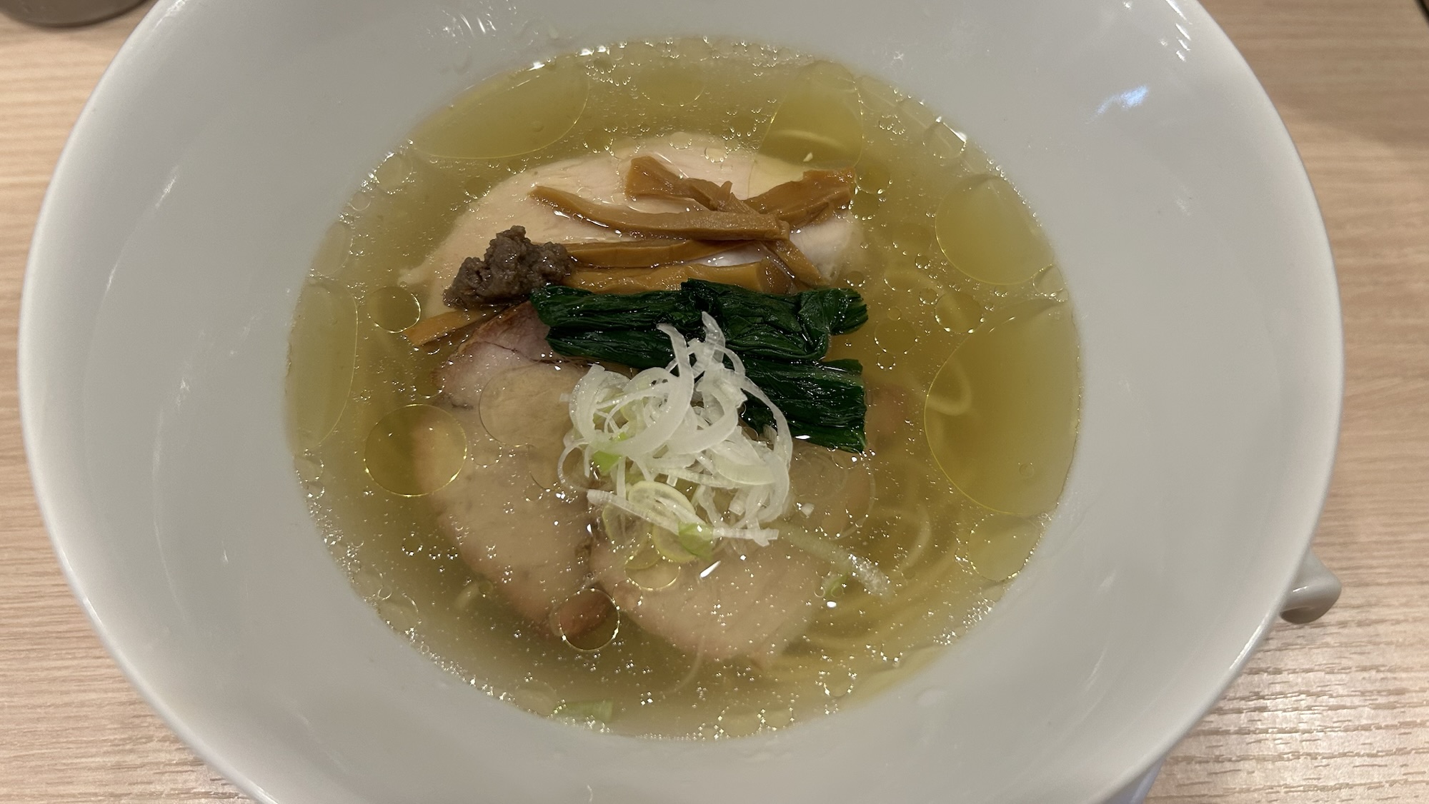 高円寺 中華蕎麦 一心 塩中華そば