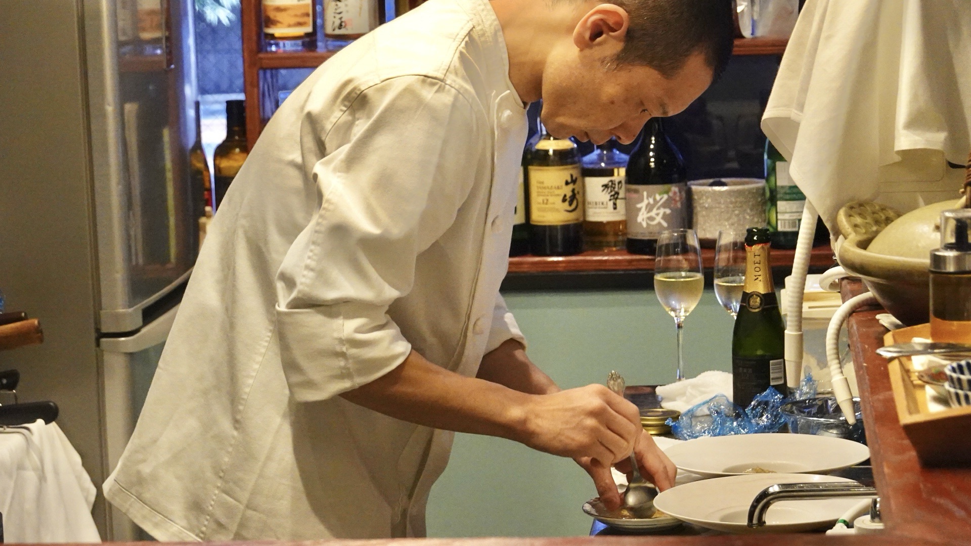 駒沢大学 ふかひれ専門店 鰭華 平野シェフ