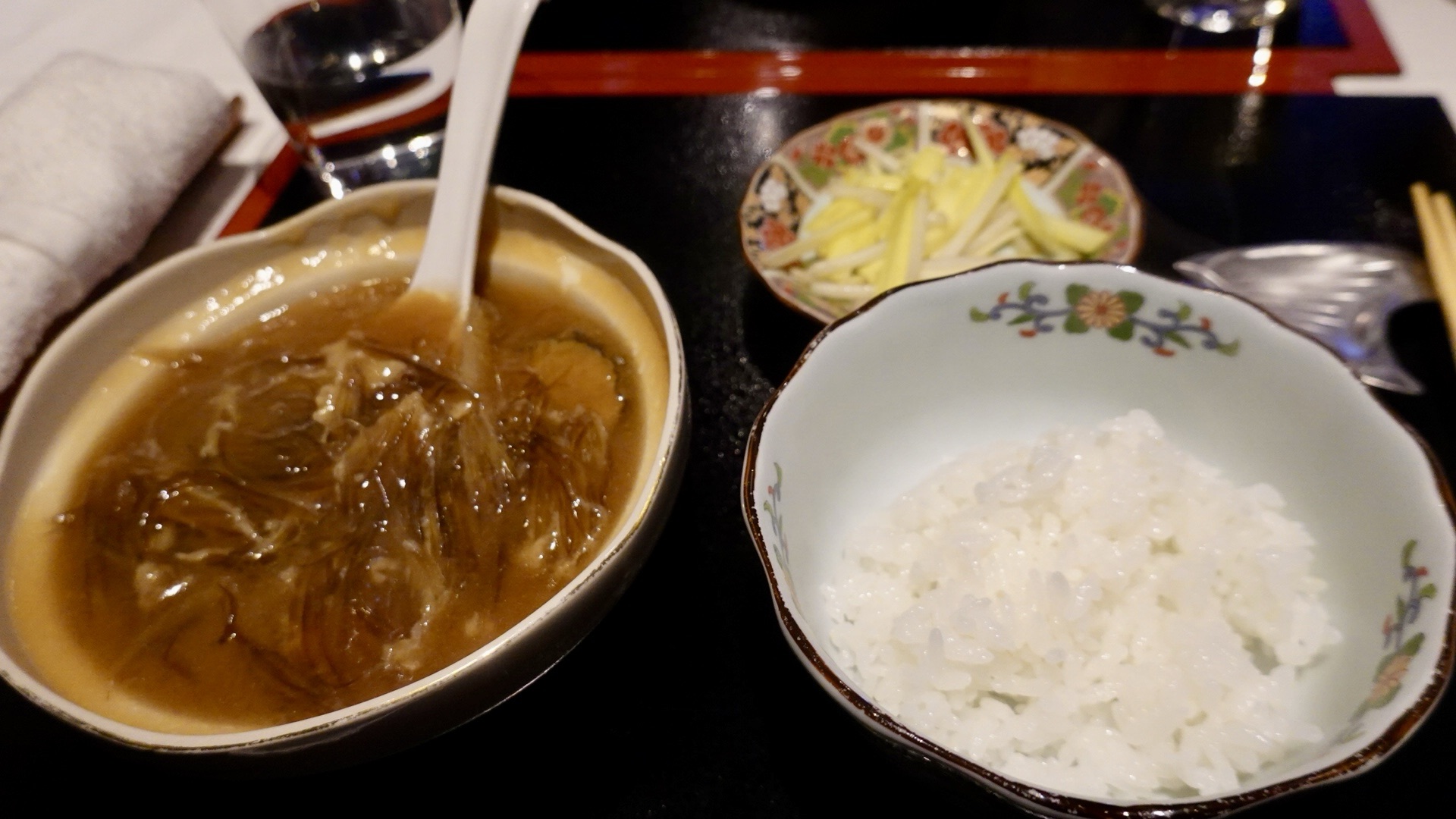 駒沢大学 ふかひれ専門店 鰭華 ふかひれ定食