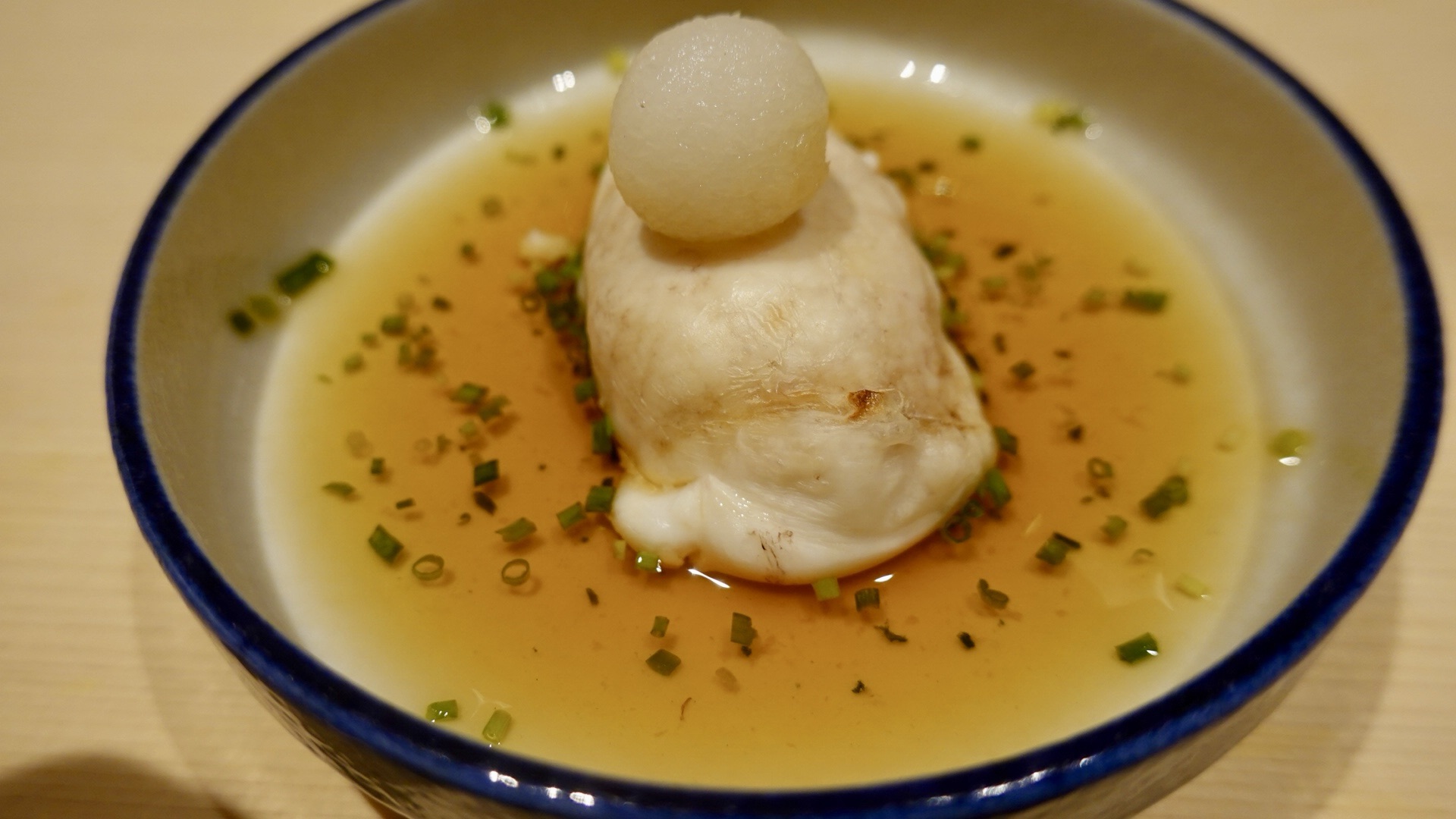 恵比寿 鮨せい大 白子ポン酢