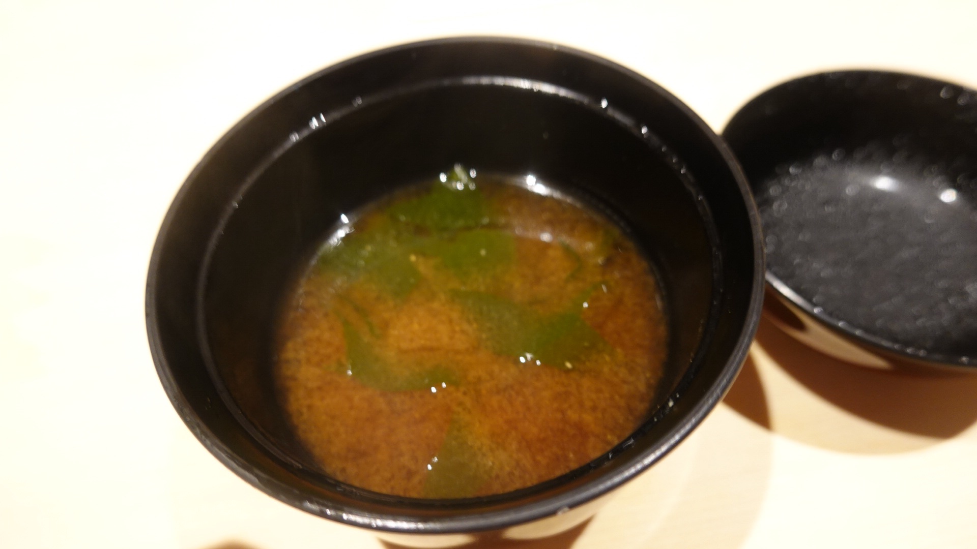 恵比寿 鮨せい大 味噌汁