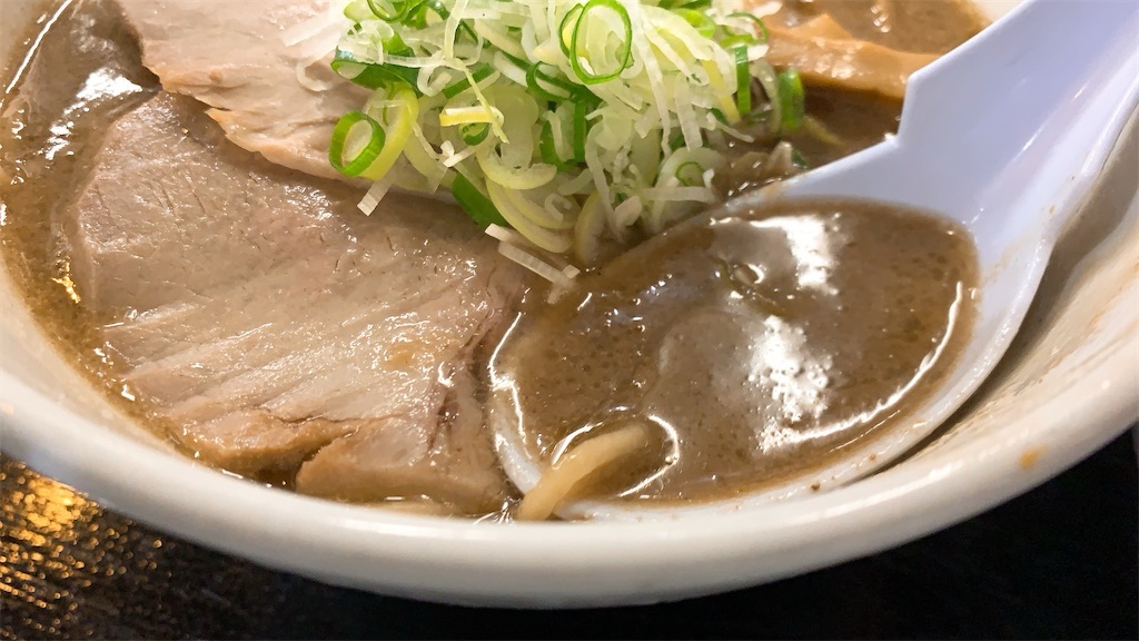 立川 煮干しらーめん青樹 こってり煮干し味玉らーめん