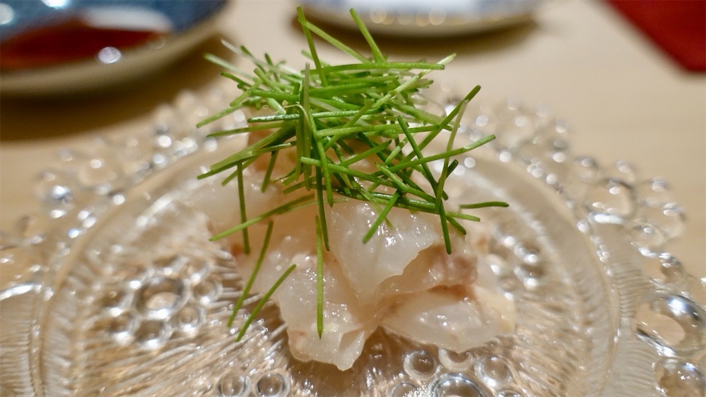 白金 鮨 まつうら カワハギ