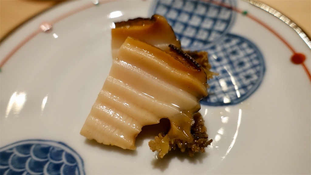 白金 鮨 まつうら 鮑