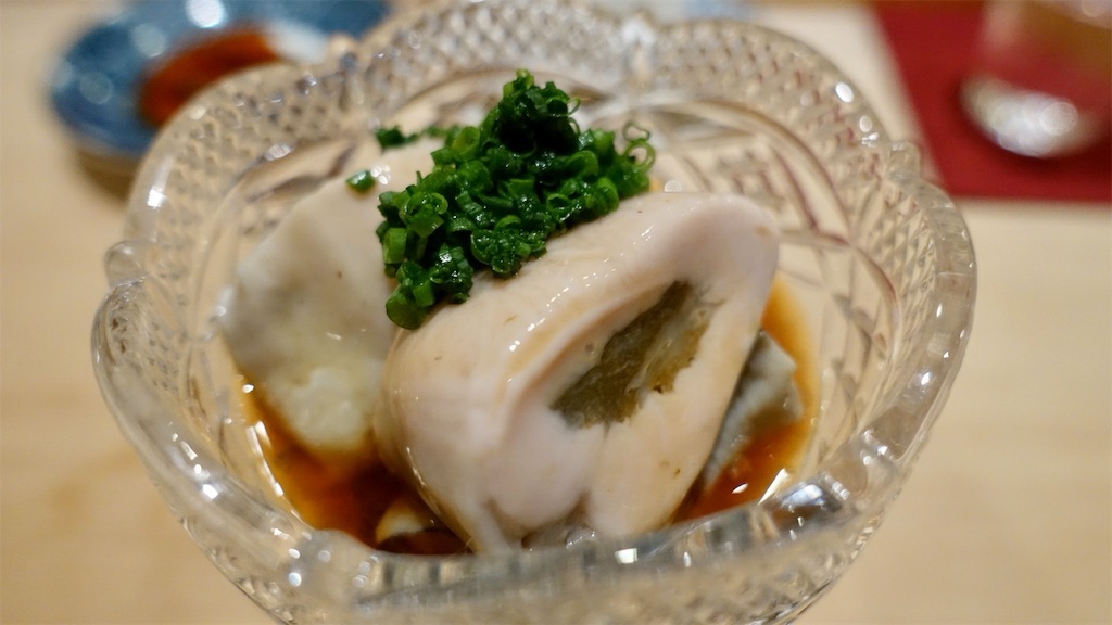 白金 鮨 まつうら 牡蠣