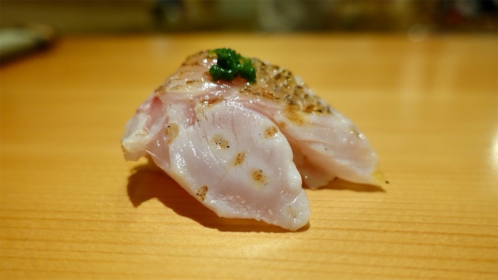 白金 鮨 まつうら ノドグロ