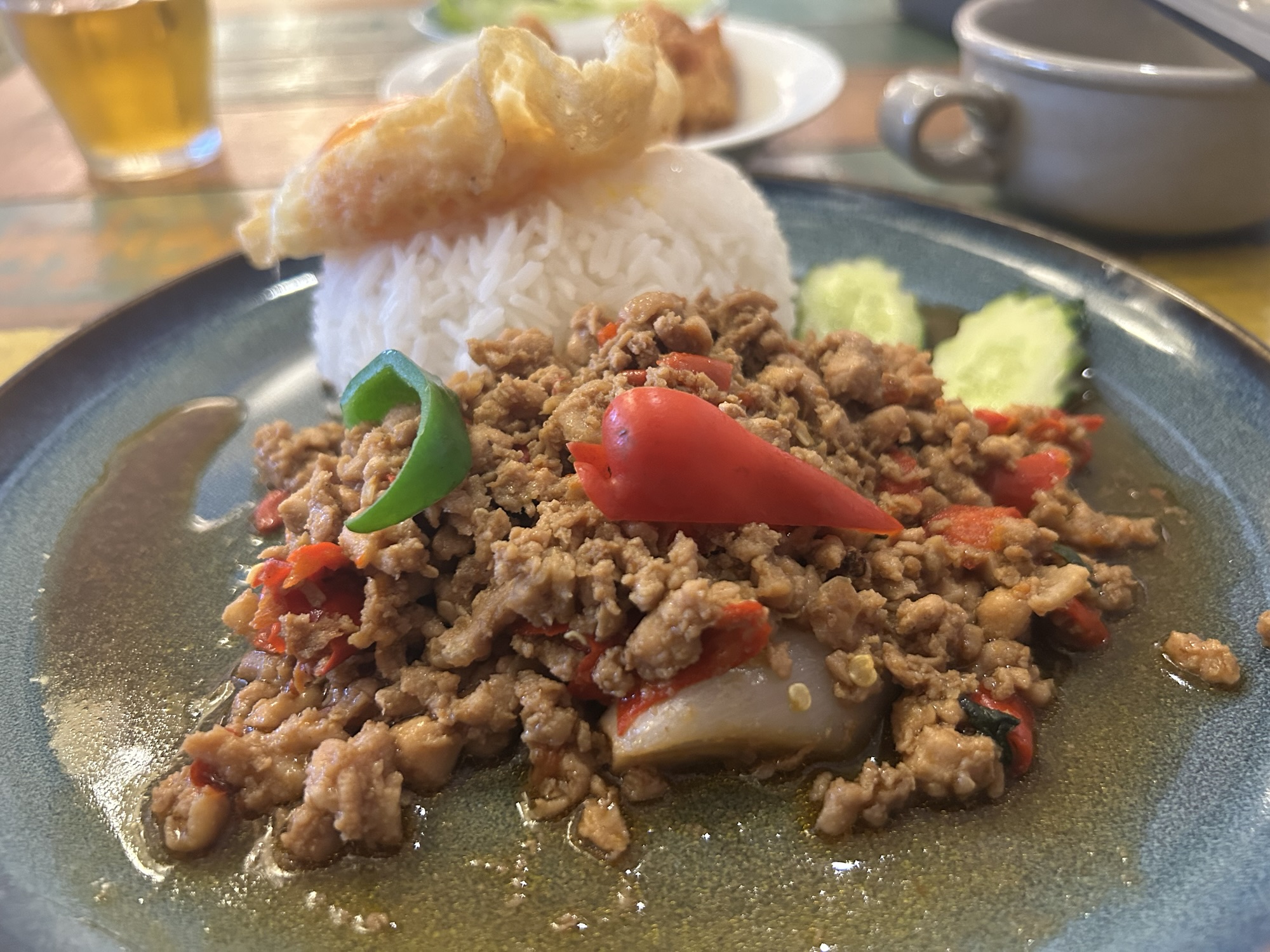 恵比寿 ブルーパパイアタイランド ガパオライス