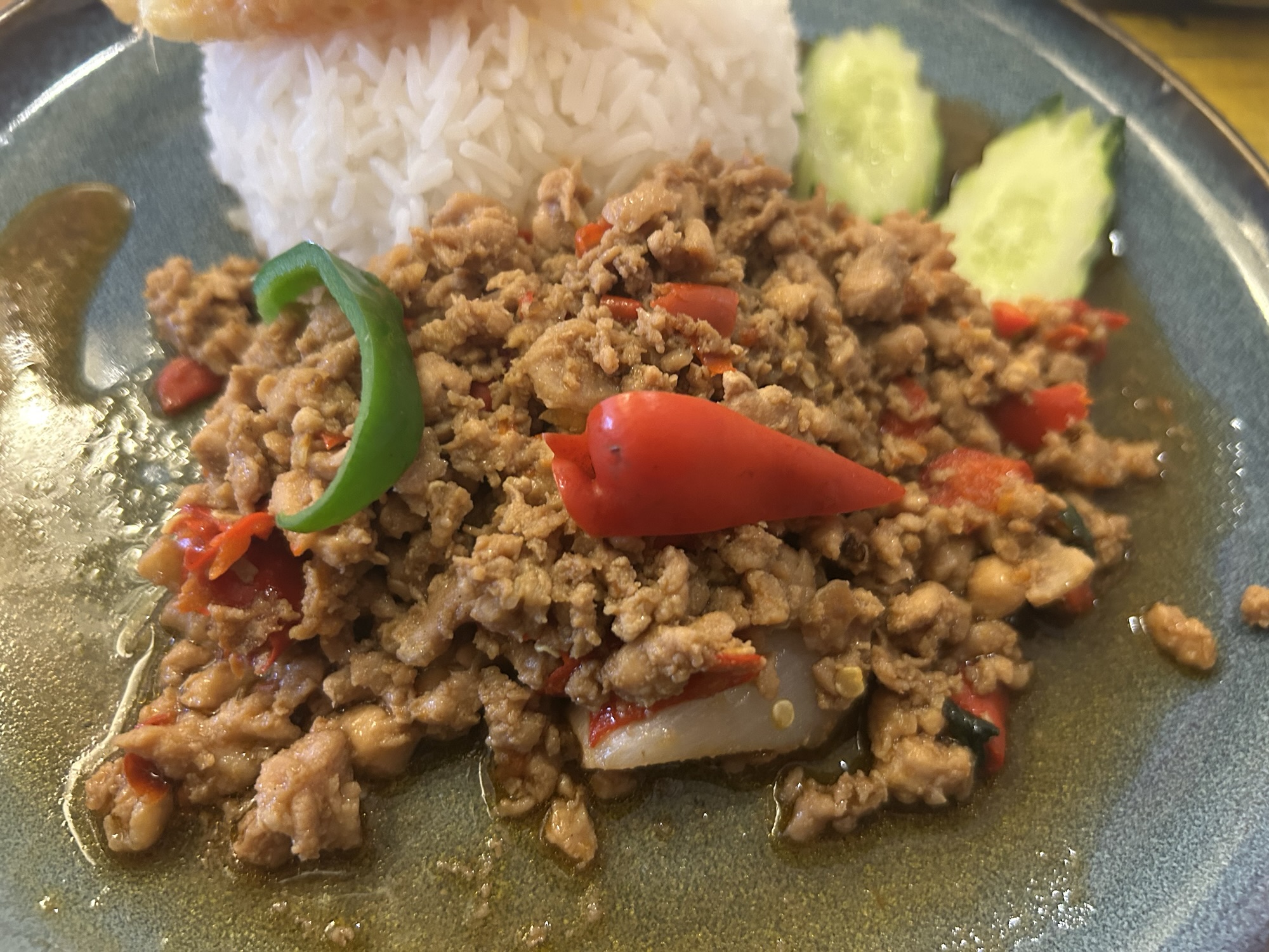恵比寿 ブルーパパイアタイランド ガパオライス