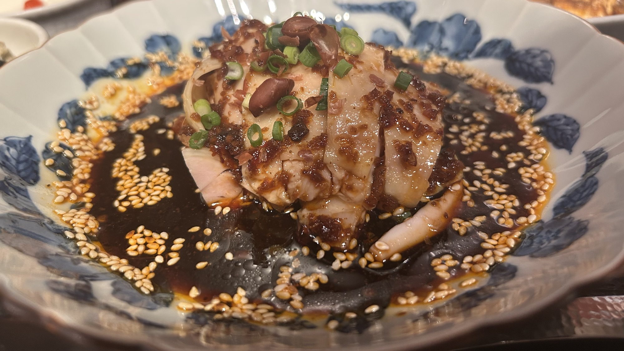 広尾 中華香彩JASMINE 広尾本店 よだれ鶏