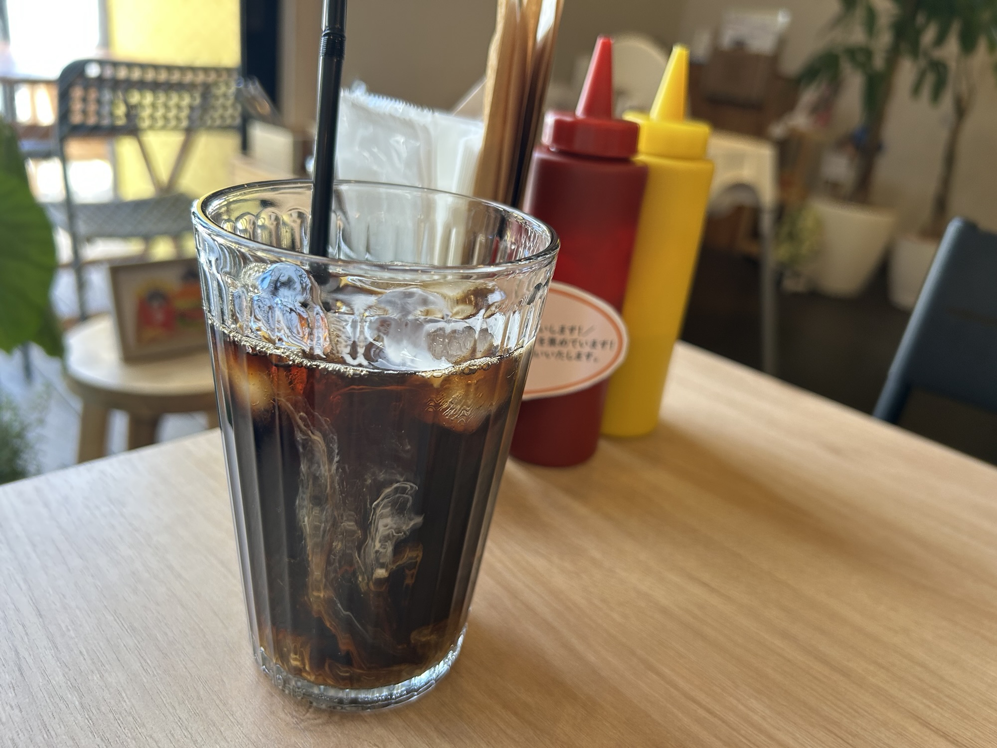 平尾 JILL’s BURGER アイスコーヒー