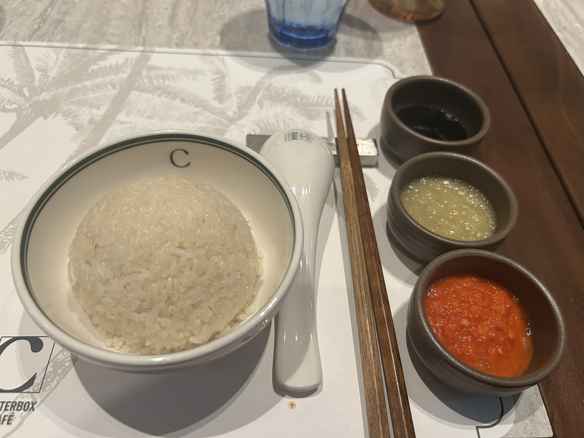 丸の内 CHATTERBOX CAFE マンダリンチキン
