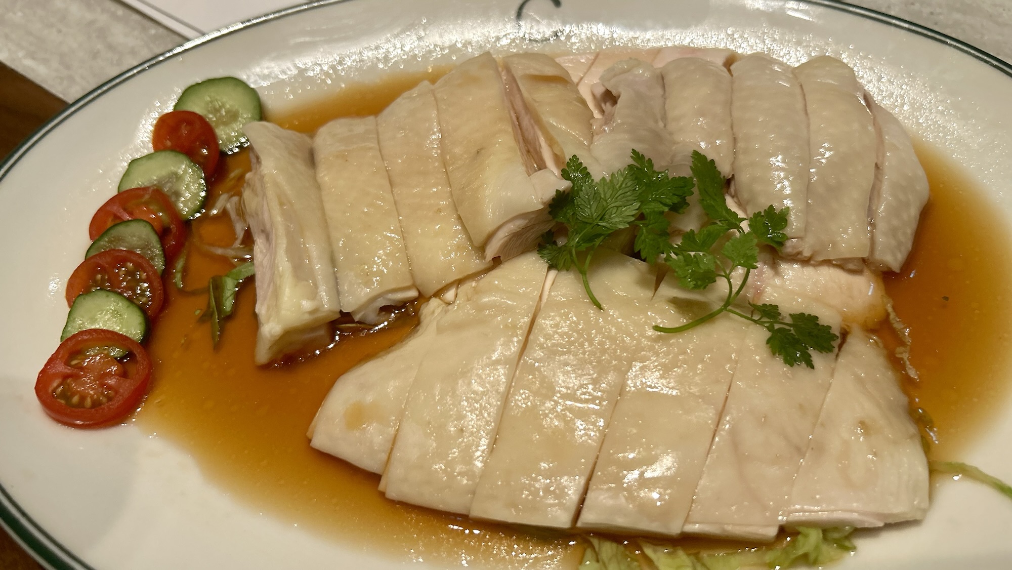 丸の内 CHATTERBOX CAFE マンダリンチキン