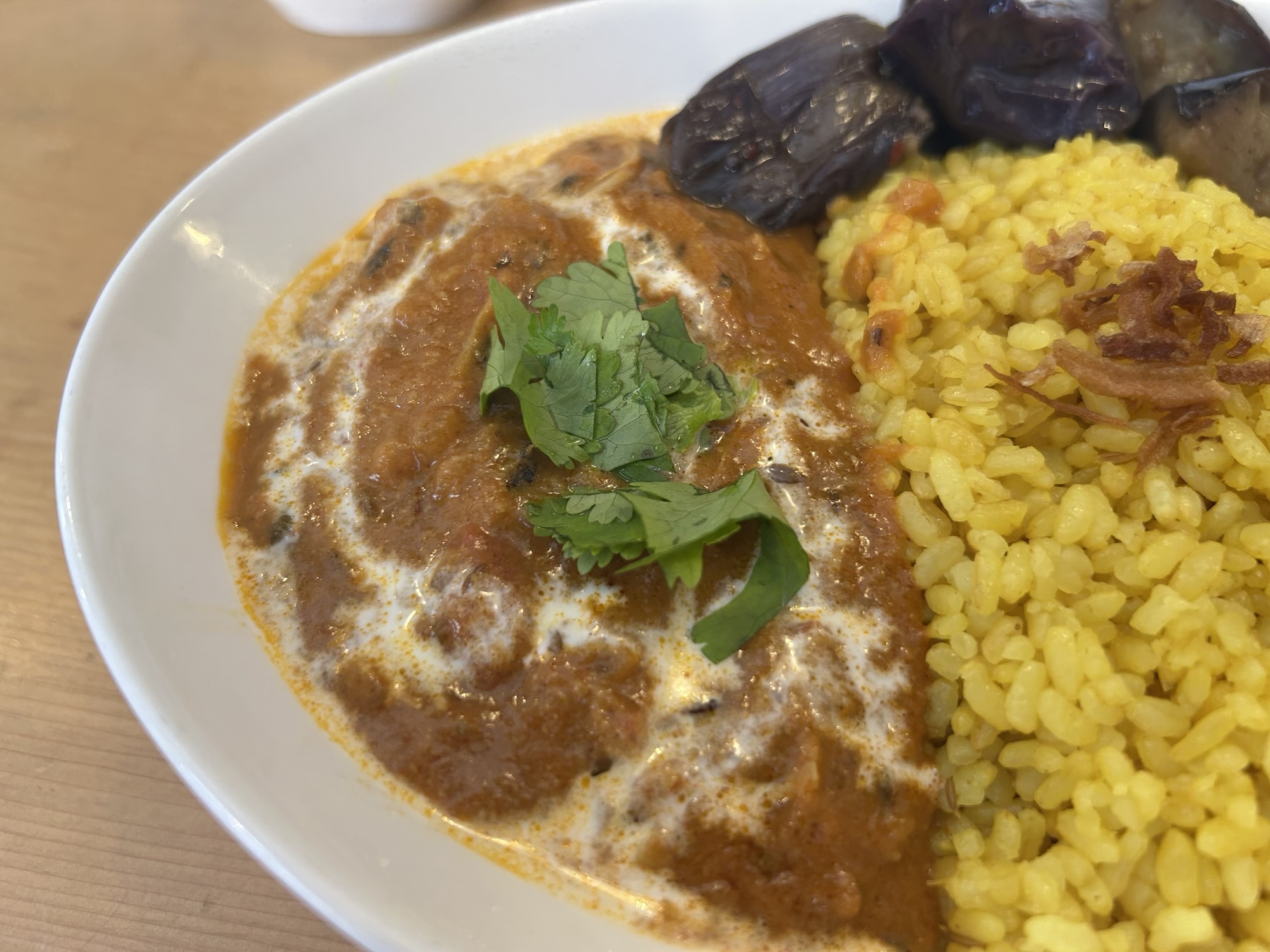 府中 RAINBOW SPICE MASALA STALL LUNCH ダブルカリー