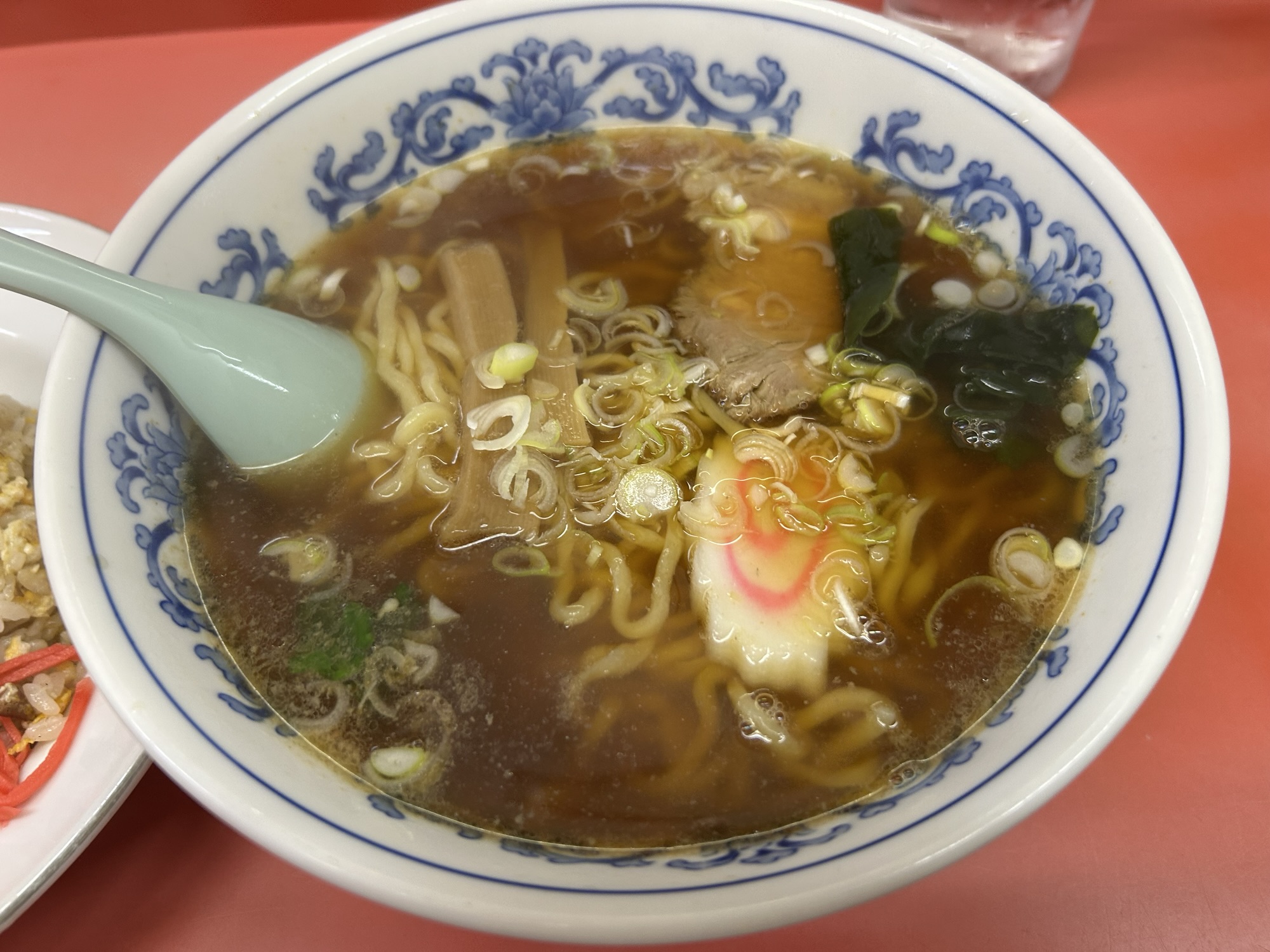 稲城長沼 三来軒 Aセット
