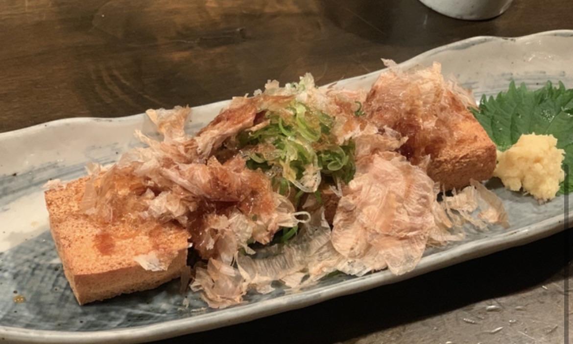 恵比寿 播鳥 恵比寿本館 厚揚げ豆腐