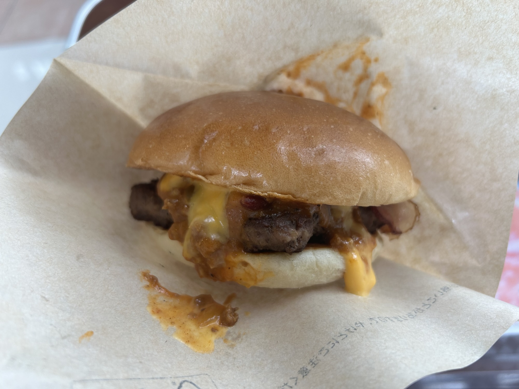ウェンディーズ・ファーストキッチン チリチーズベーコンバーガー