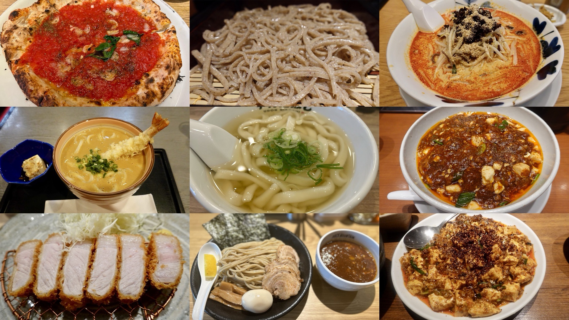 表参道 ランチおすすめまとめ コラージュ写真