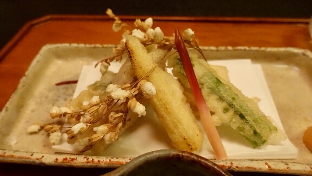 神谷町 精進料理 醍醐 精進揚げ