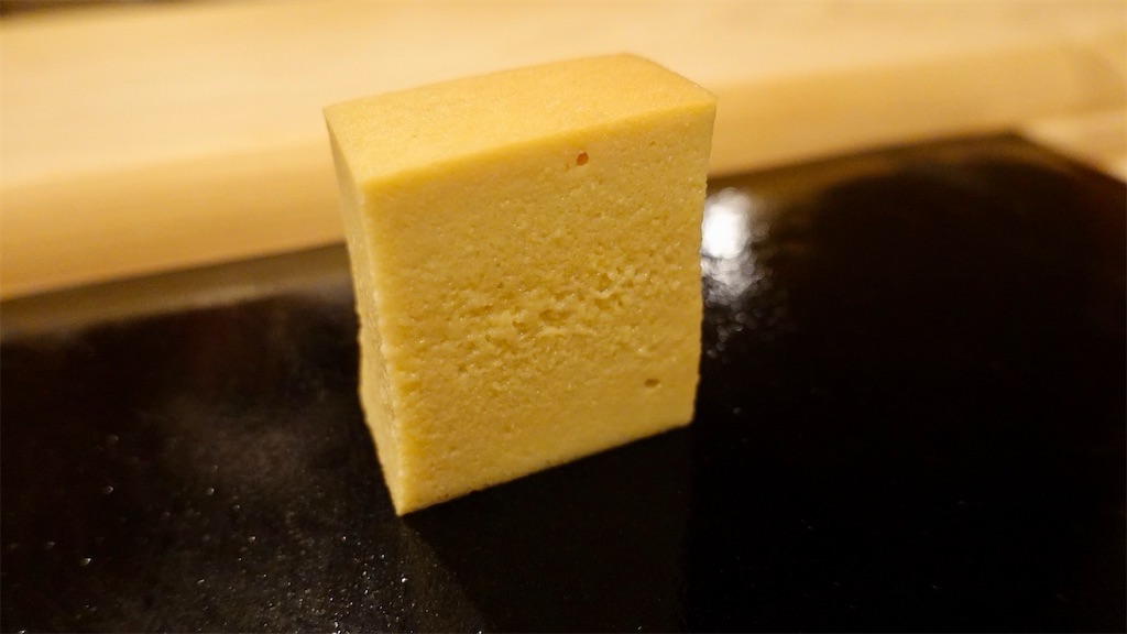 銀座 鮨 むらやま 玉子焼き