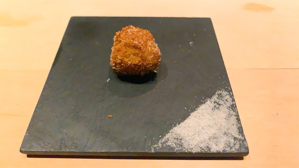 中目黒 中目黒 いぐち 本店 フランス産フォアグラのコロッケ