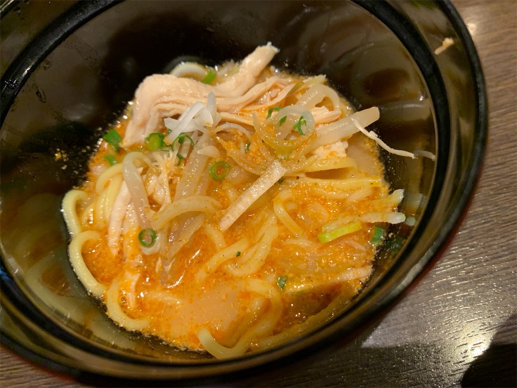 品川 リュクス ダイニング ハプナ 中華麺