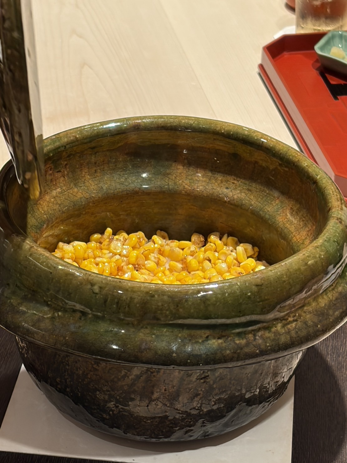 新富町 新富町 鴨ゆきトウモロコシの土鍋ご飯