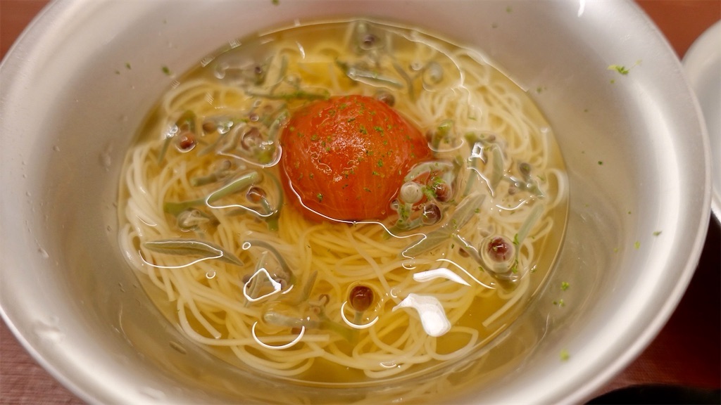 新富町 日本料理 久丹 素麺