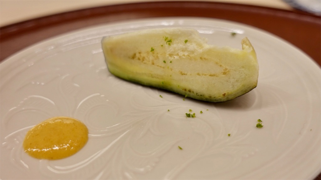 新富町 日本料理 久丹 水茄子