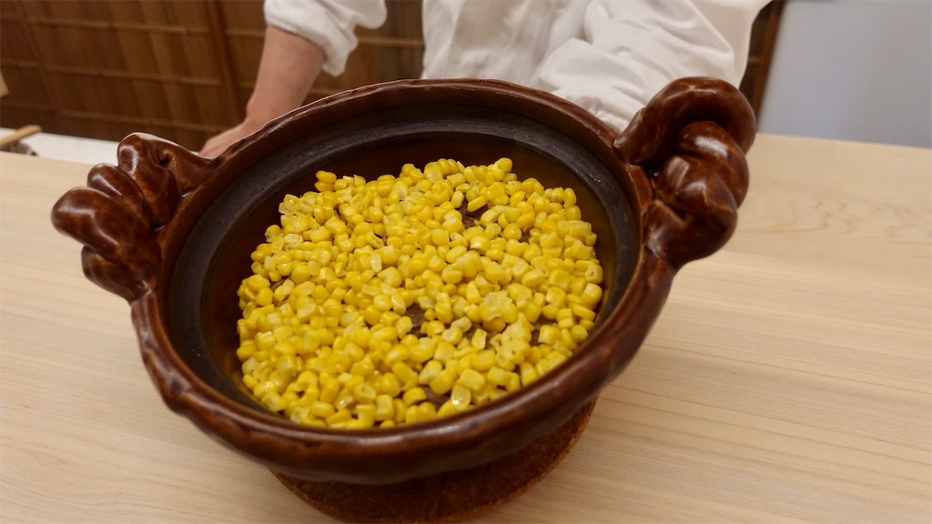 新富町 日本料理 久丹 食事