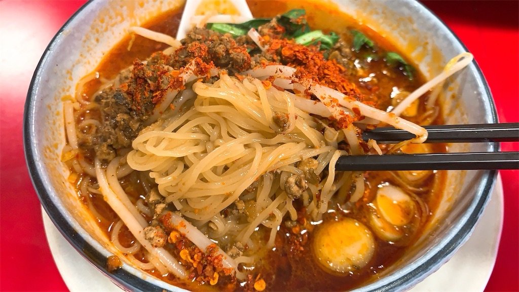 登戸 中国家庭料理 神洲之華 タンタン麺