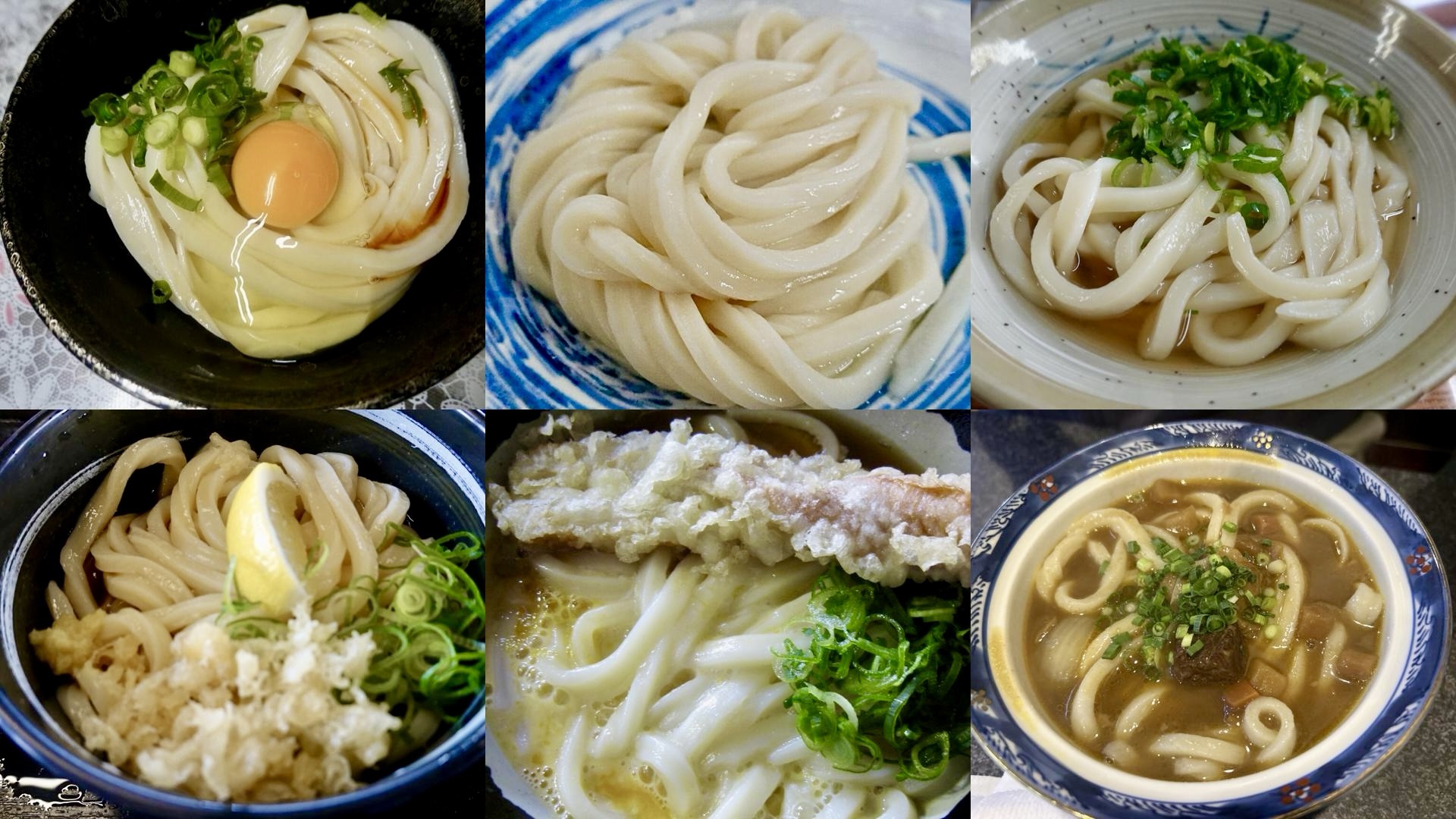 香川 うどん巡り完全ガイド コラージュ写真