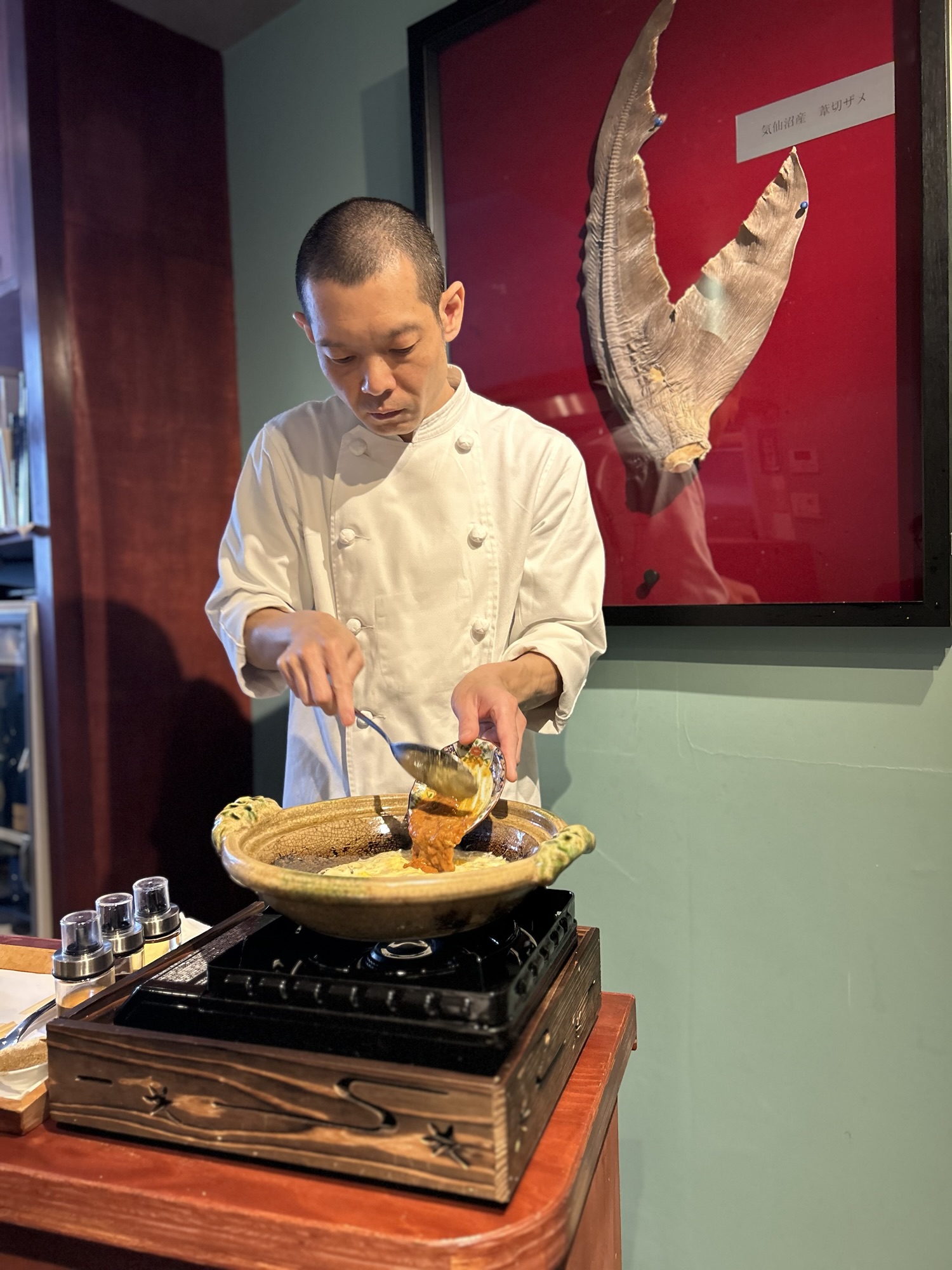 駒沢大学 ふかひれ専門店 鰭華 平野シェフ