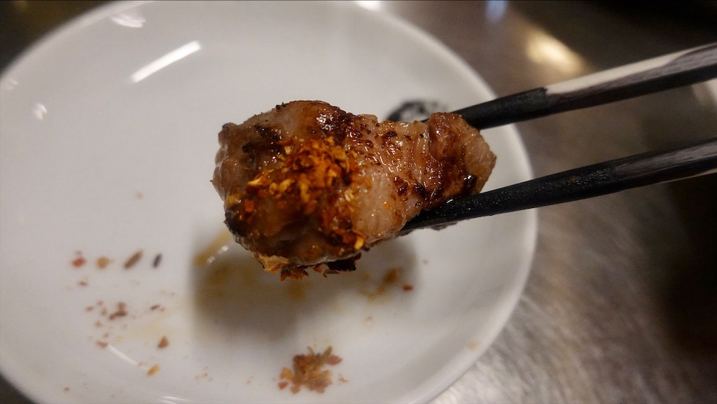 池尻大橋 焼肉ケニヤ 仔羊 もも肉 チェニジアスパイス