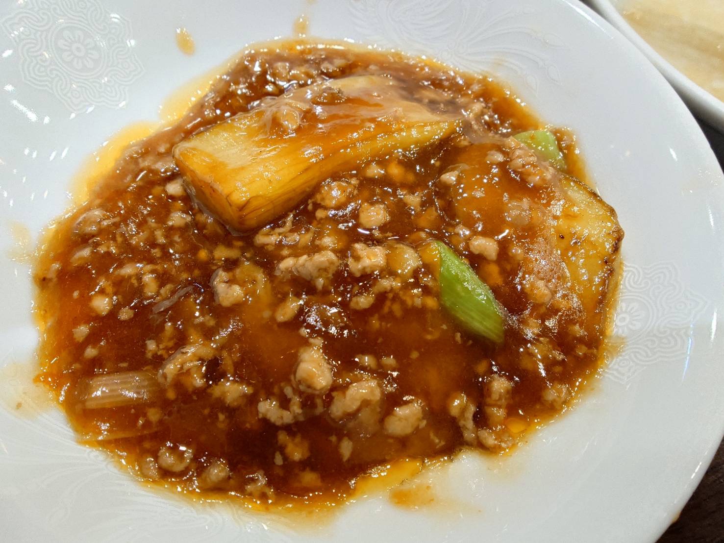 川崎 中華料理 成喜 麻婆茄子