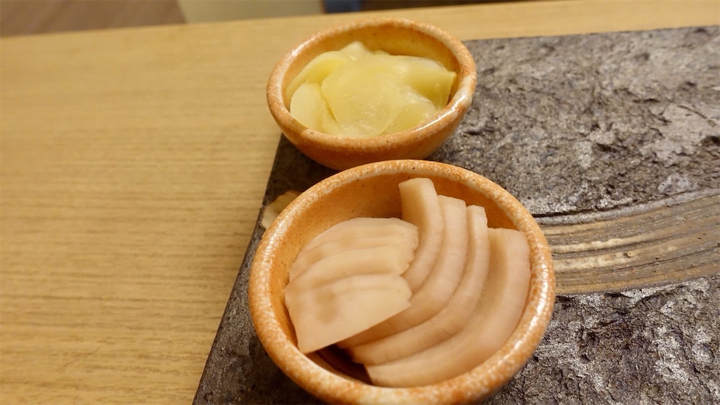 大垣市 寿司 松岡 ガリ