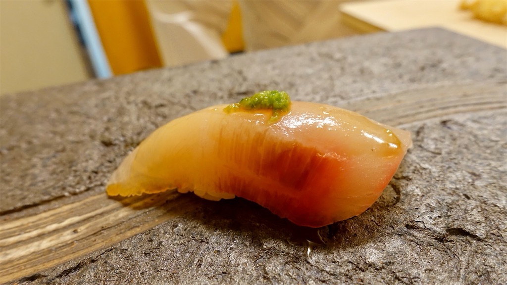 大垣市 寿司 松岡 縞鯵