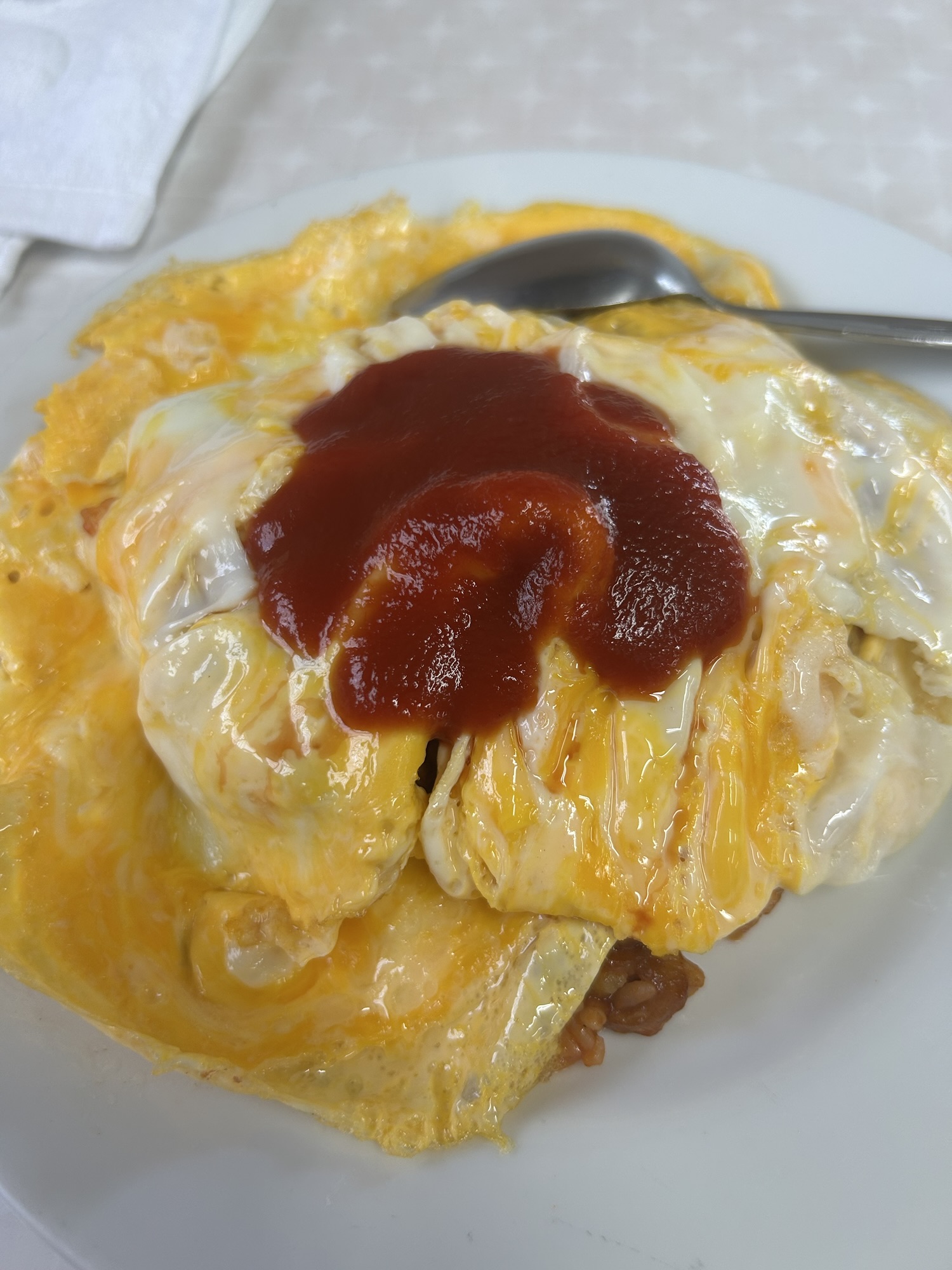 稲城市 大盛軒 オムライス